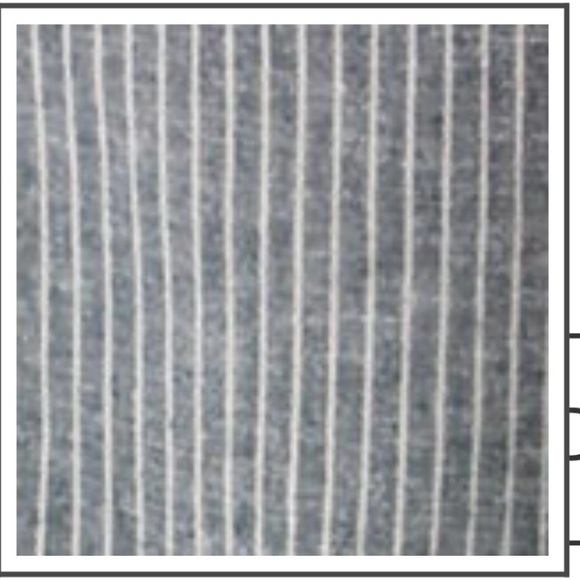 Aventura navy striped pull-on Breeze Pant. Drawstring, front standard rise. - Picture 7 of 10